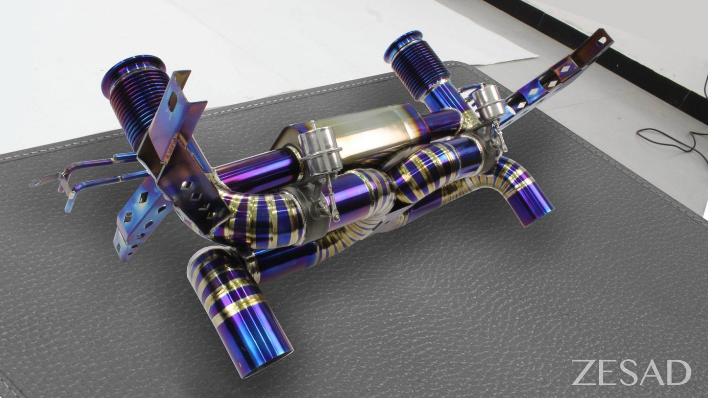 Échappement en acier inoxydable de ZESAD pour Lamborghini Huracan Coupé et Spyder d'origine - KDMPARTS EUROPE TUNING STORE