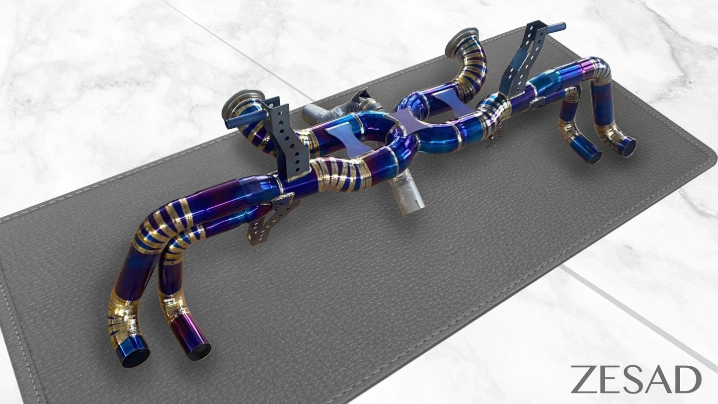 Échappement en acier inoxydable de ZESAD pour Lamborghini Huracan Coupé et Spyder d'origine - KDMPARTS EUROPE TUNING STORE