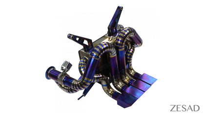 Échappement en titane ZESAD pour Lamborghini Aventador Coupé et Roadster d'origine - KDMPARTS EUROPE TUNING STORE