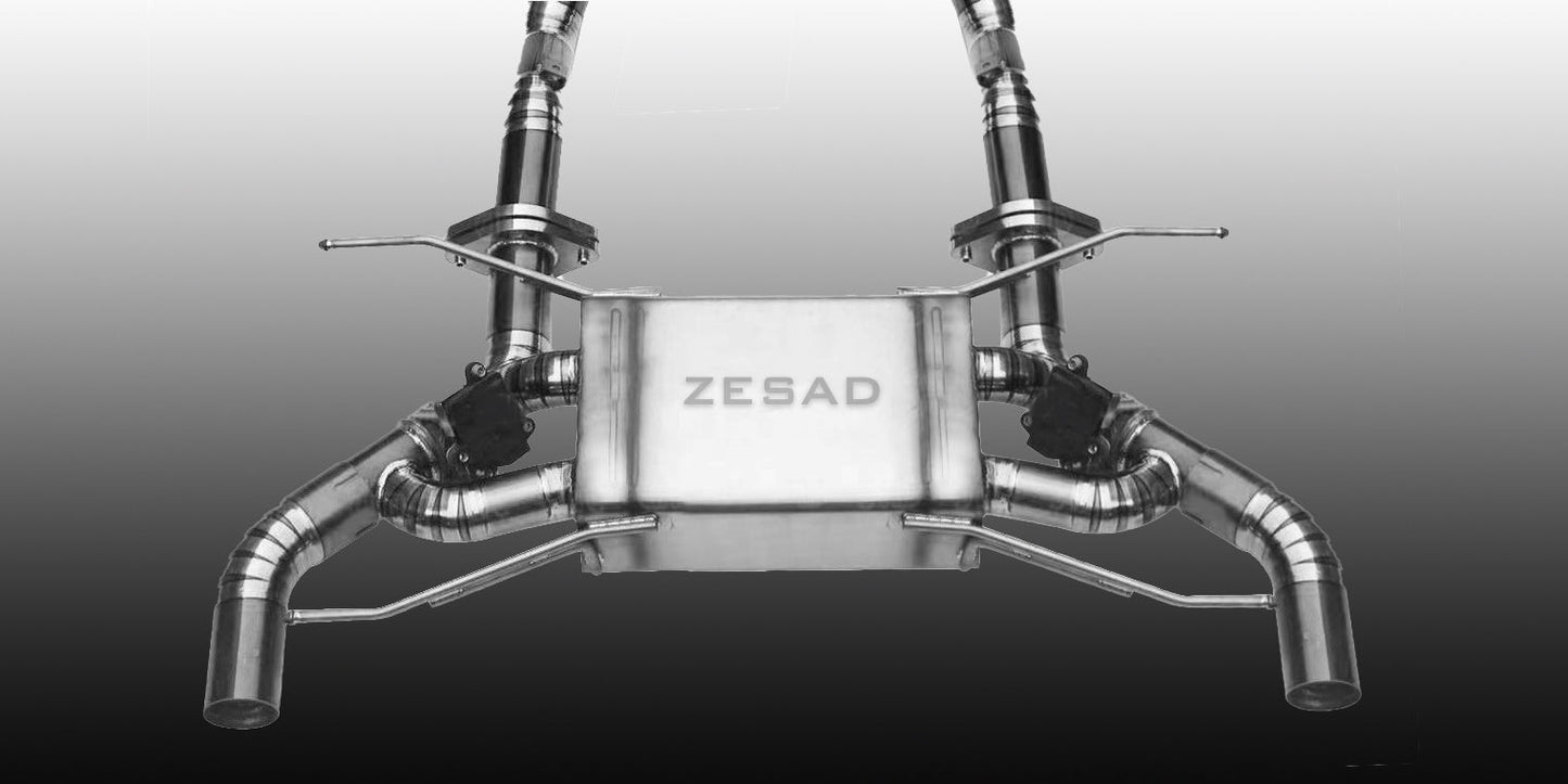 Échappement haute performance en acier inoxydable de ZESAD pour Aston Martin DB9 / DBS d'origine - KDMPARTS EUROPE TUNING STORE