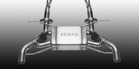 Échappement haute performance en acier inoxydable de ZESAD pour Aston Martin DB9 / DBS d'origine - KDMPARTS EUROPE TUNING STORE