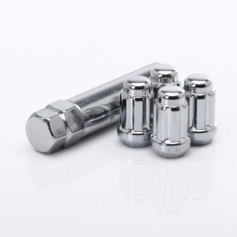 Écrous de roue antivol Japan racing JR ATN1 - 12x1,5 chromés - KDMPARTS EUROPE TUNING STORE