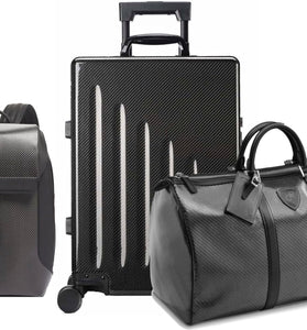 Ensemble de bagages en fibre de carbone DMC : sac de voyage, valise et sac à dos Pour ( Aston martin - Ferrari - Lamborghini - McLaren - Porsche - Rolls royce ) - KDMPARTS EUROPE TUNING STORE