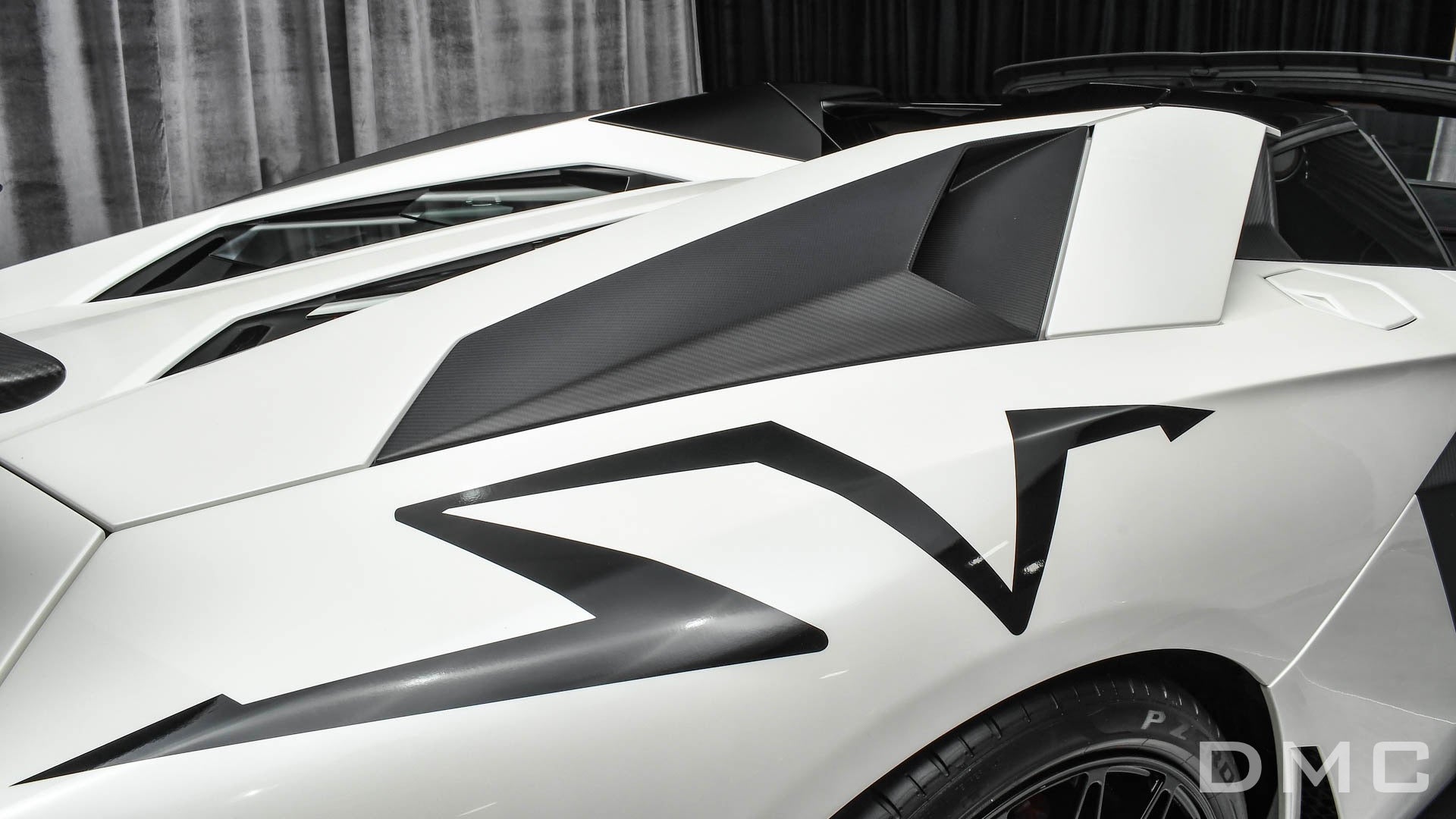 Ensemble de Prises d'air arrière en fibre de carbone « E - GT » DMC pour Lamborghini Aventador Coupé et Roadster d'origine - KDMPARTS EUROPE TUNING STORE