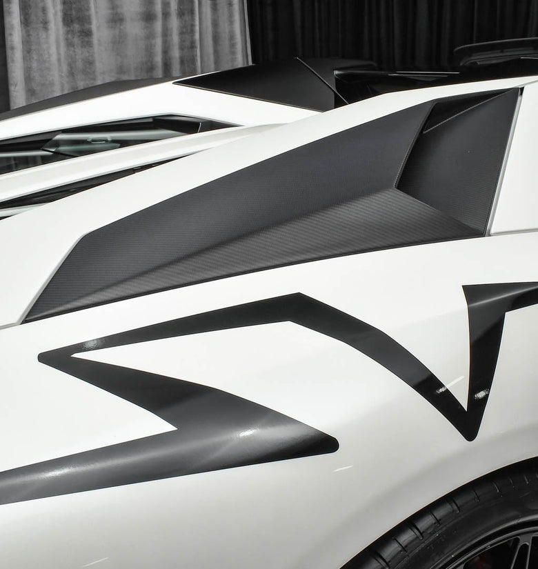 Ensemble de Prises d'air arrière en fibre de carbone « E - GT » DMC pour Lamborghini Aventador Coupé et Roadster d'origine - KDMPARTS EUROPE TUNING STORE