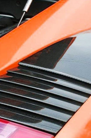 Ensemble de Prises d'air arrière en fibre de carbone « Superleggera V1 » DMC pour Lamborghini Gallardo Coupé et Spyder d'origine - KDMPARTS EUROPE TUNING STORE