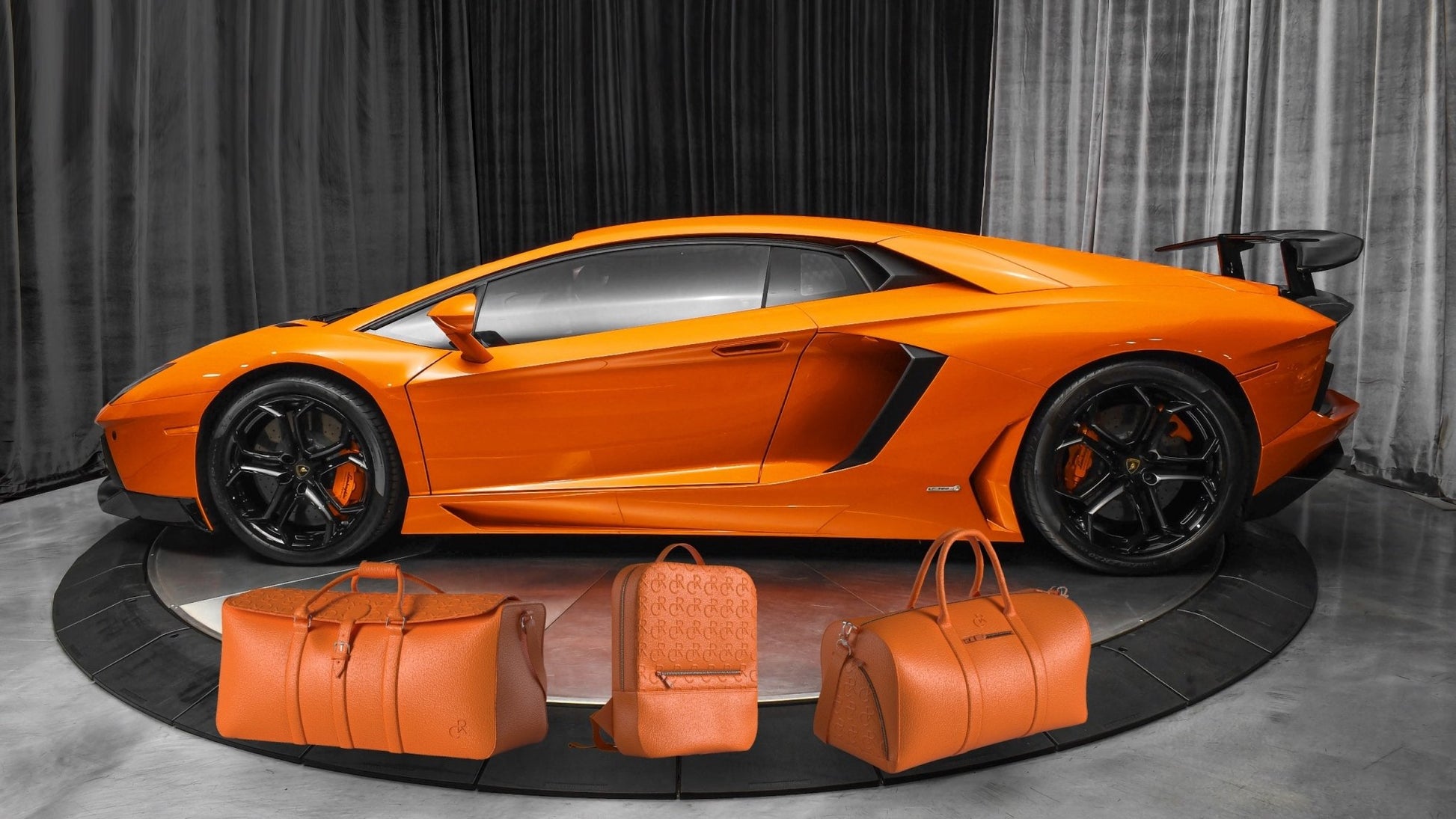 Ensemble de sacs à bagages DMC pour Lamborghini Aventador Coupé et Roadster d'origine - KDMPARTS EUROPE TUNING STORE
