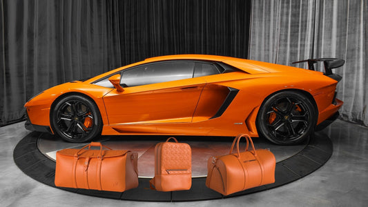 Ensemble de sacs à bagages DMC pour Lamborghini Aventador Coupé et Roadster d'origine - KDMPARTS EUROPE TUNING STORE