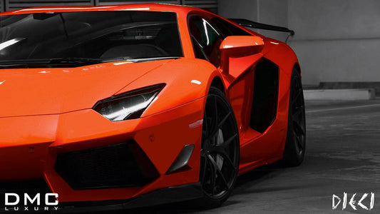Ensemble de séparateurs Canards de pare chocs avant F1 DMC pour Lamborghini Aventador Coupé et Roadster - KDMPARTS EUROPE TUNING STORE