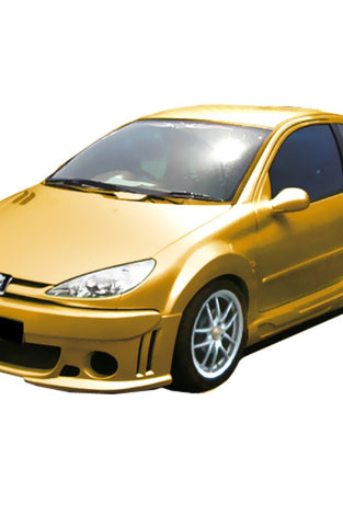 Extensions d'Ailes avant et arrière pour Peugeot 206 (98 - 08) – look Volverine - KDMPARTS EUROPE TUNING STORE