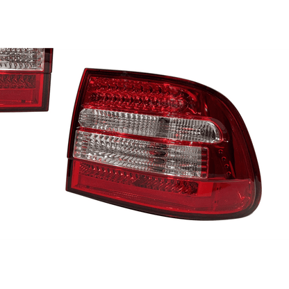 Feux Arrière pour Porche Cayenne 2003 - 2007 Led Rouge - KDMPARTS EUROPE TUNING STORE