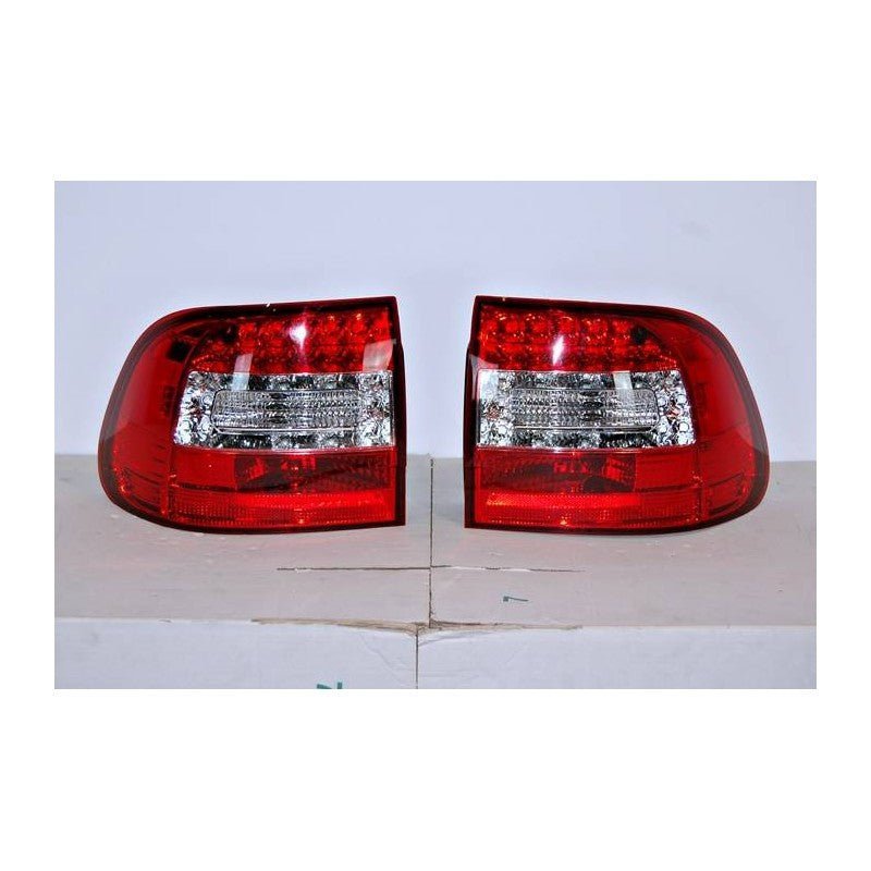 Feux Arrière pour Porche Cayenne 2003 - 2007 Led Rouge - KDMPARTS EUROPE TUNING STORE