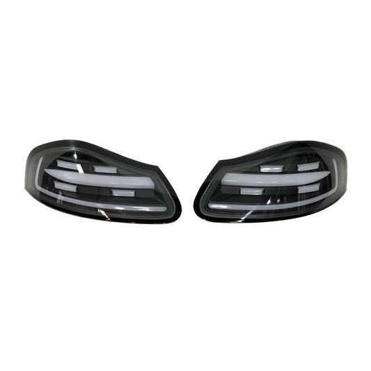 Feux Arrière pour Porsche Boxster 986 97-04 Led Black clignotants séquentiels Look 718 - KDMPARTS EUROPE TUNING STORE