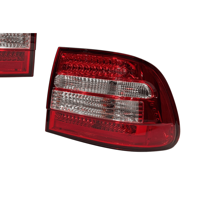 Feux Arrière pour Porche Cayenne 2003 - 2007 Led Rouge - MS accessoires Auto