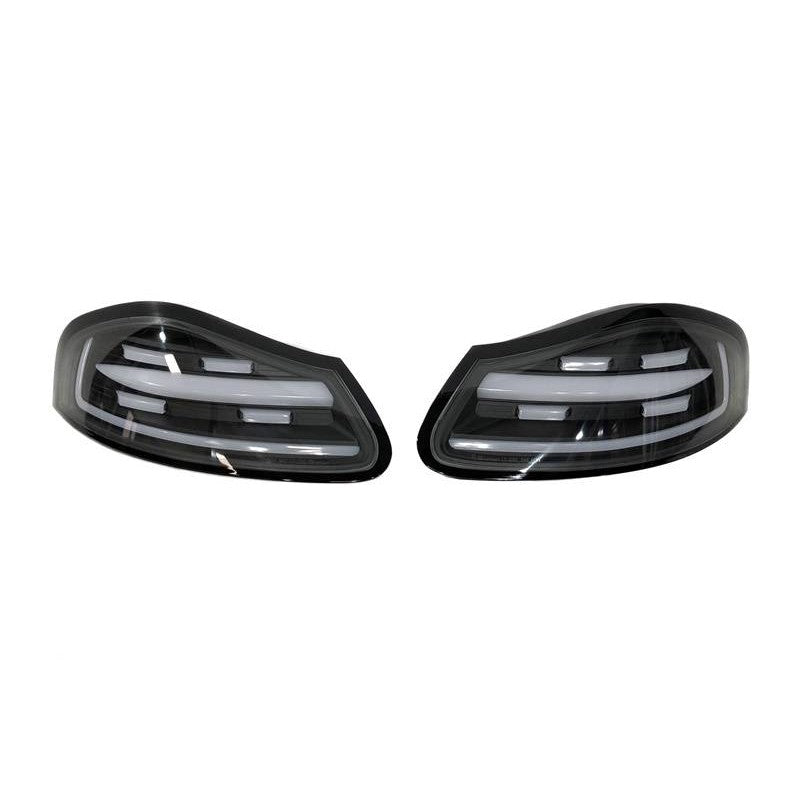 Feux Arrière pour Porsche Boxster 986 97-04 Led Black clignotants séquentiels Look 718 - MS accessoires Auto