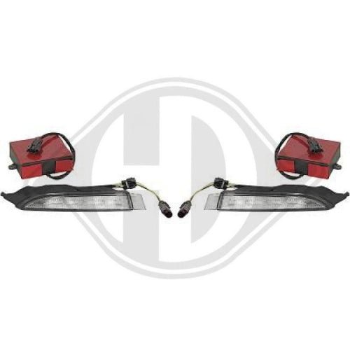 Feux de jour LED DIEDERICHS pour VOLKSWAGEN SCIROCCO III (137, 138) Année jusqu'à: 07/2015 - KDMPARTS EUROPE TUNING STORE