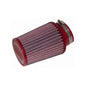 Filtre à air conique universel BMC Single Air pour admission directe - 65 mm diamètre intérieur du col - KDMPARTS EUROPE TUNING STORE