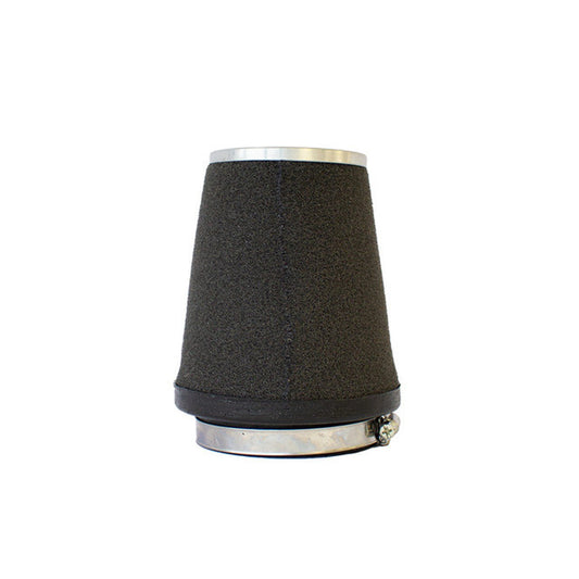 Filtre à air conique universel Pipercross, dessus en alliage, hauteur 150 mm, diamètre extérieur 107 mm, diamètre intérieur du col 75 mm - KDMPARTS EUROPE TUNING STORE