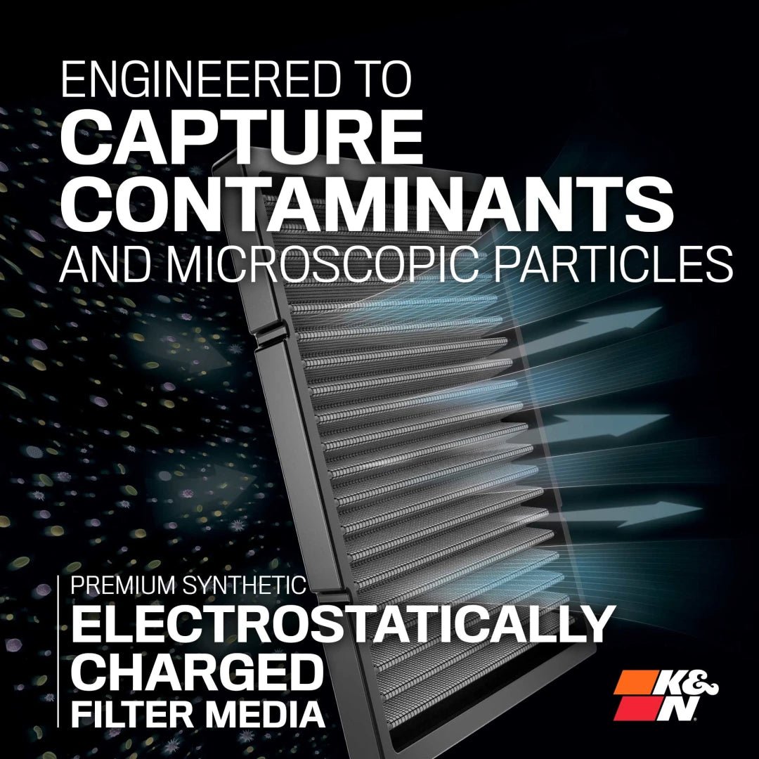 Filtre à air d'habitacle K&N pour Toyota Celica GT T23 1.8L L4 Moteur à essence 1999 - 2006 - KDMPARTS EUROPE TUNING STORE