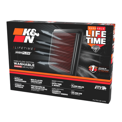 Filtre à Air K&N pour Nissan 350Z 3.5L V6 2003 - 2006 - KDMPARTS EUROPE TUNING STORE