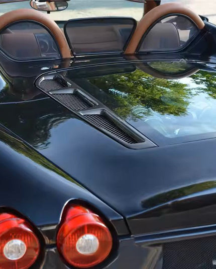 Garnitures de lunette arrière pour Ferrari F430 Spider et 16M 2004 - 2009 en fibre de carbone haute brillance - KDMPARTS EUROPE TUNING STORE