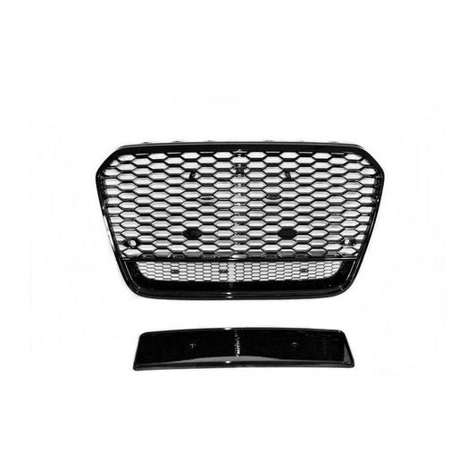 Grille de calandre pour Audi A6 11-14 Look RS6 phase 2 Noire - KDMPARTS EUROPE TUNING STORE