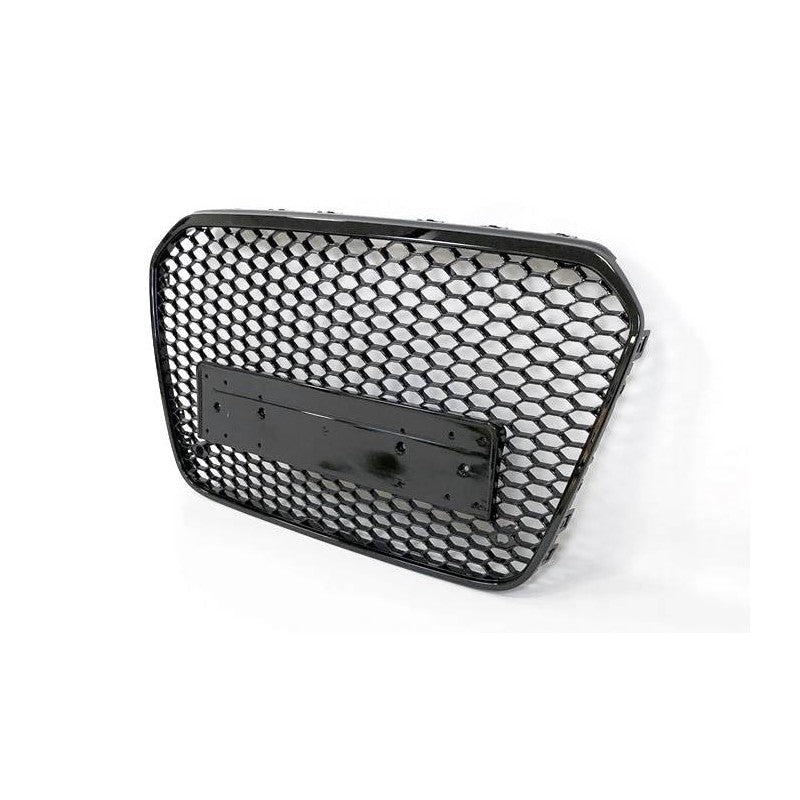 Grille de calandre pour Audi A6 11-15 C7 Look RS6 Noire - KDMPARTS EUROPE TUNING STORE