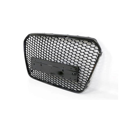 Grille de calandre pour Audi A6 11-15 C7 Look RS6 Noire - KDMPARTS EUROPE TUNING STORE