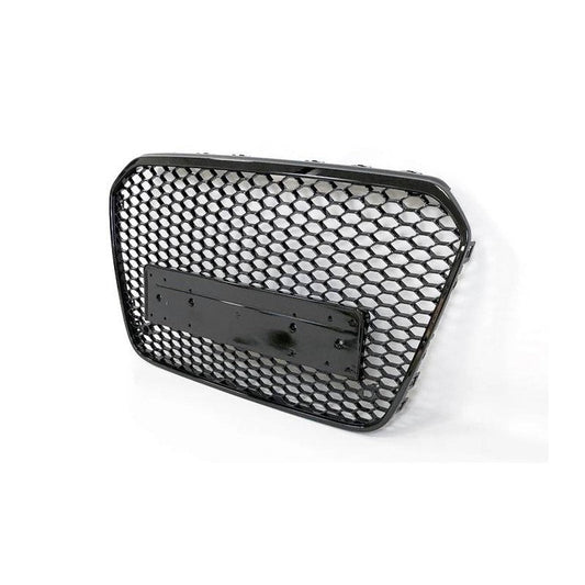 Grille de calandre pour Audi A6 11-15 C7 Look RS6 Noire - KDMPARTS EUROPE TUNING STORE