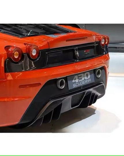 Grille de panneau arrière pour Ferrari F430 Scuderia Coupé Scuderia Spider 2004 - 2009 en fibre de Carbone haute brillance - KDMPARTS EUROPE TUNING STORE