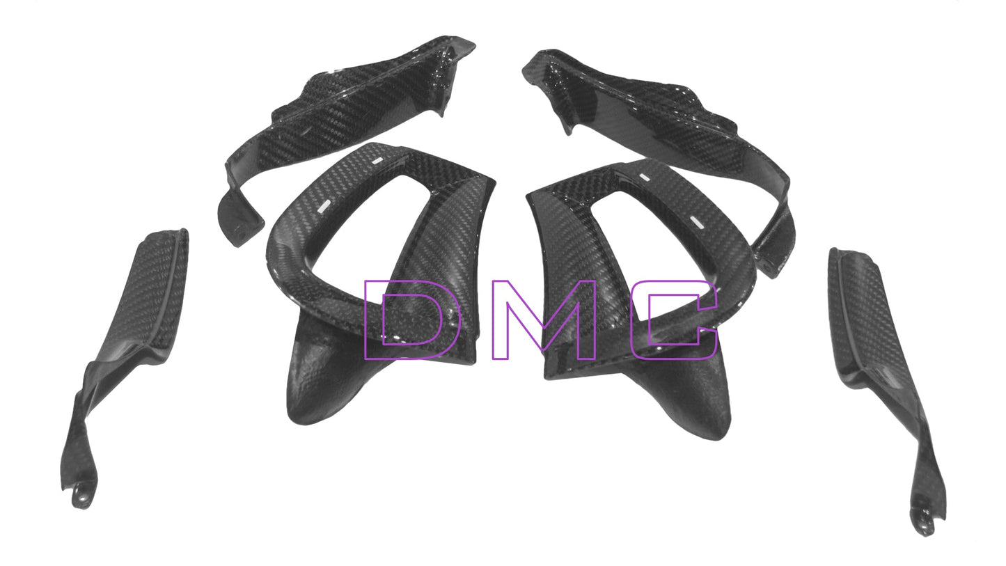 Grilles d'aération latérales de pare chocs avant en fibre de carbone de DMC pour McLaren 750S Coupé et Spider d'origine - KDMPARTS EUROPE TUNING STORE