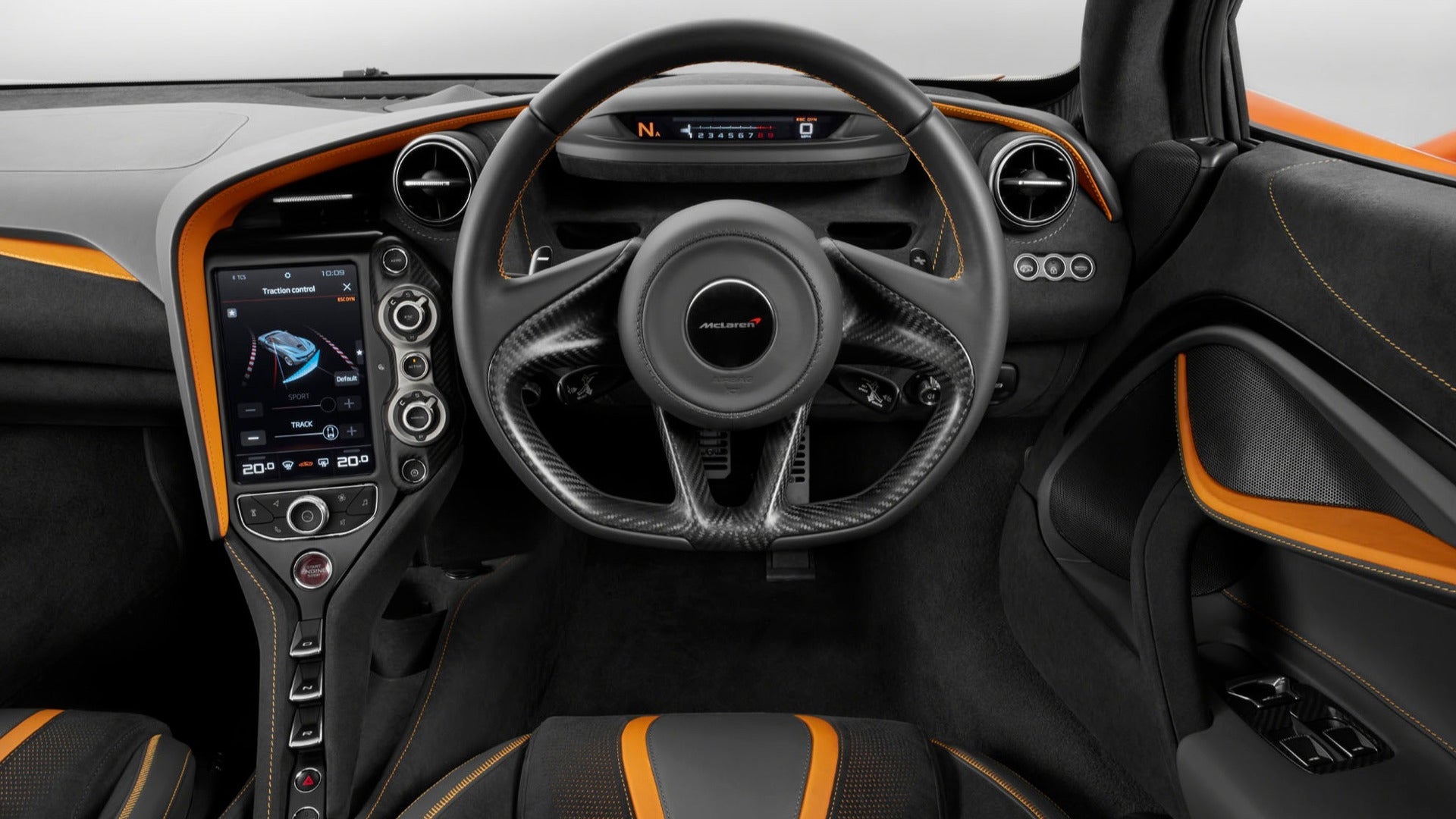 Housse de volant en fibre de carbone pour McLaren 720S et 765LT Coupé et Spider - KDMPARTS EUROPE TUNING STORE
