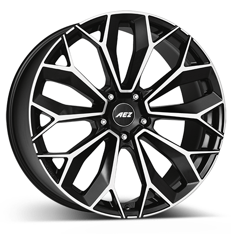 Jante Alu AEZ Leipzig dark 22x9.5 ET32 5x112/66.6 - KDMPARTS EUROPE TUNING STORE