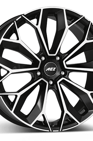 Jante Alu AEZ Leipzig dark 22x9.5 ET32 5x112/66.6 - KDMPARTS EUROPE TUNING STORE