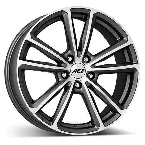 Jante Alu AEZ Tioga titan 17x7.5 ET27 5x112/66.6 - KDMPARTS EUROPE TUNING STORE
