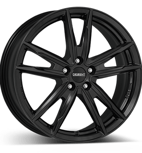 Jante Alu DEZENT KF black 17x6.5 ET30 5x114.3/60.1 - KDMPARTS EUROPE TUNING STORE