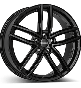 Jante Alu DEZENT TR black 17x7.5 ET27 5x112/66.6 - KDMPARTS EUROPE TUNING STORE