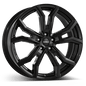 Jante Alu DEZENT TV black 18x7 ET22 5x112/66.6 - KDMPARTS EUROPE TUNING STORE