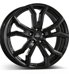 Jante Alu DEZENT TV black 20x9 ET20 5x112/66.6 - KDMPARTS EUROPE TUNING STORE
