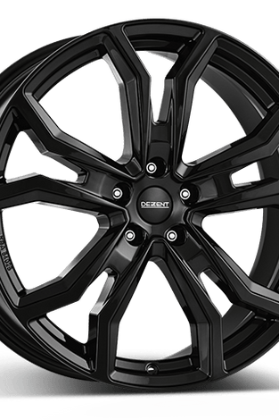 Jante Alu DEZENT TV black 20x9 ET20 5x112/66.6 - KDMPARTS EUROPE TUNING STORE
