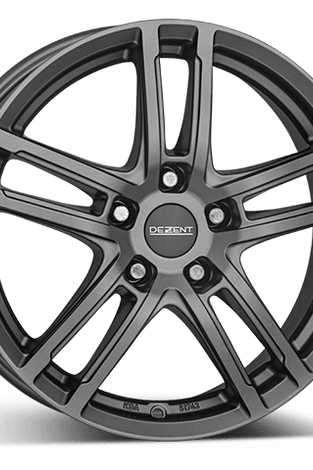 Jante Alu DEZENT TZ graphite 18x7 ET22 5x112/66.6 - KDMPARTS EUROPE TUNING STORE