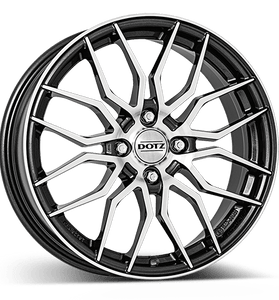 Jante Alu DOTZ LimeRock dark 16x6.5 ET20 4x108/65.1 - KDMPARTS EUROPE TUNING STORE