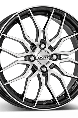 Jante Alu DOTZ LimeRock dark 16x6.5 ET20 4x108/65.1 - KDMPARTS EUROPE TUNING STORE