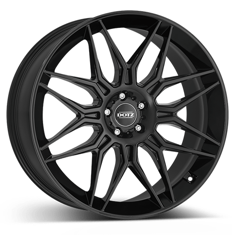Jante Alu DOTZ LongBeach black 22x9.5 ET37 5x112/66.6 - KDMPARTS EUROPE TUNING STORE
