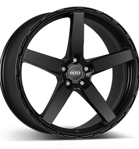 Jante Alu DOTZ MarinaBay black 19x8 ET45 5x114.3/71.6 - KDMPARTS EUROPE TUNING STORE