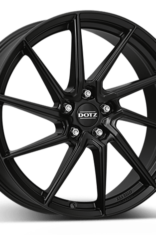 Jante Alu DOTZ Spa black 19x8 ET40 5x114.3/71.6 - KDMPARTS EUROPE TUNING STORE