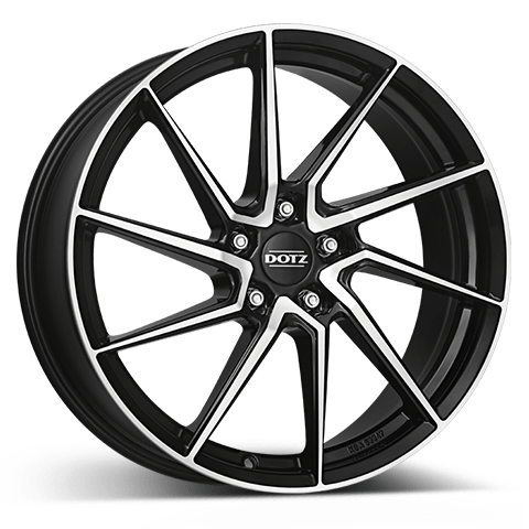 Jante Alu DOTZ Spa dark 19x8 ET40 5x114.3/71.6 - KDMPARTS EUROPE TUNING STORE