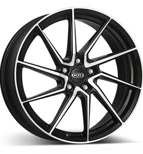 Jante Alu DOTZ Spa dark 19x8 ET40 5x114.3/71.6 - KDMPARTS EUROPE TUNING STORE
