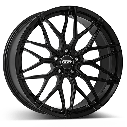 Jante Alu DOTZ Suzuka black 19x8.5 ET25 5x112/70.1 - KDMPARTS EUROPE TUNING STORE