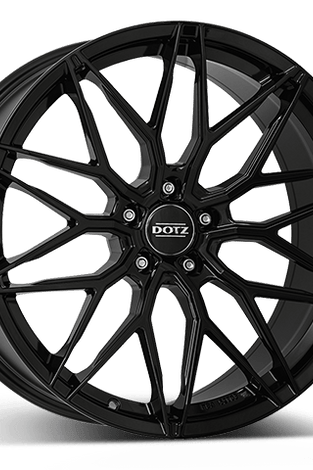 Jante Alu DOTZ Suzuka black 19x8.5 ET25 5x112/70.1 - KDMPARTS EUROPE TUNING STORE